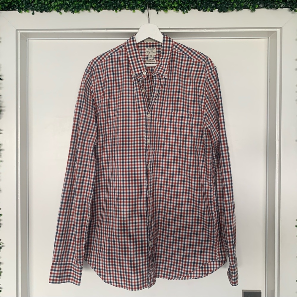 JCrew casual men large tall like new